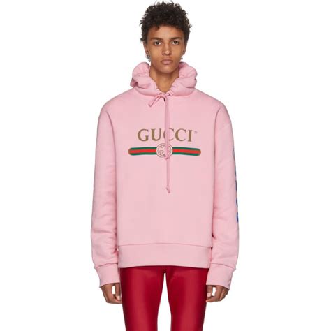 gucci pink dragon hoodie fake|gucci neck tag review.